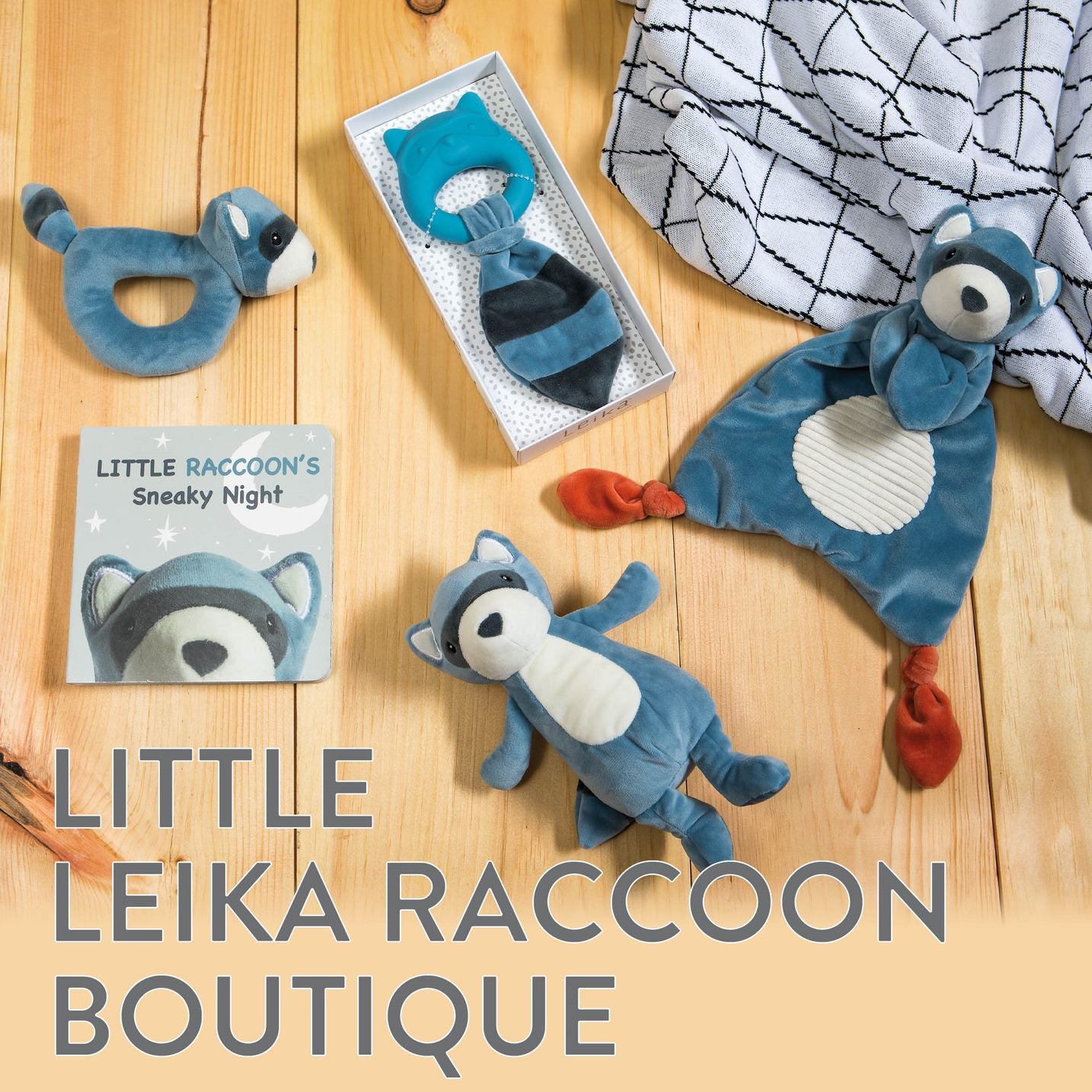 Leika - Little Raccoon Peluche