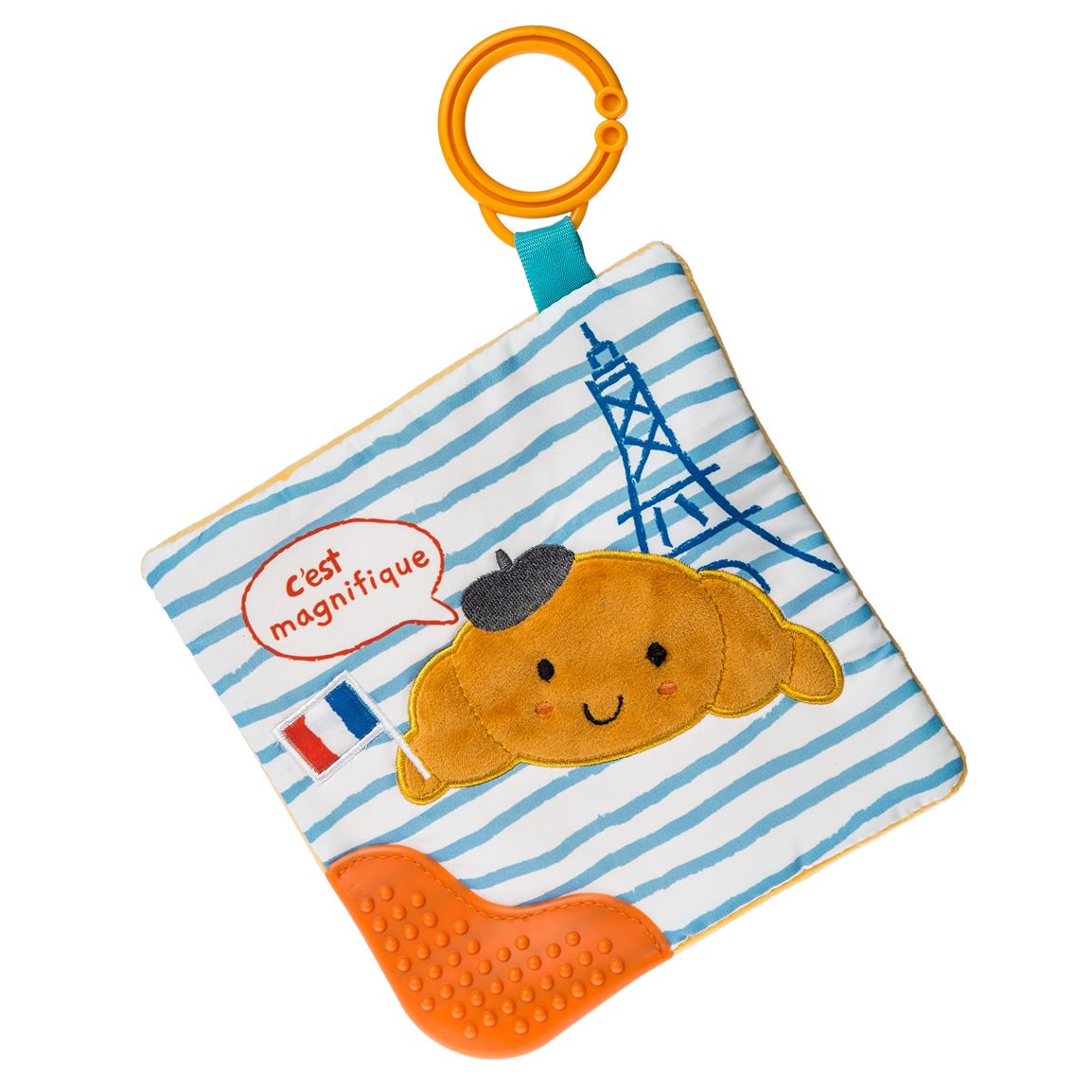Crinkle Teether - Croissant