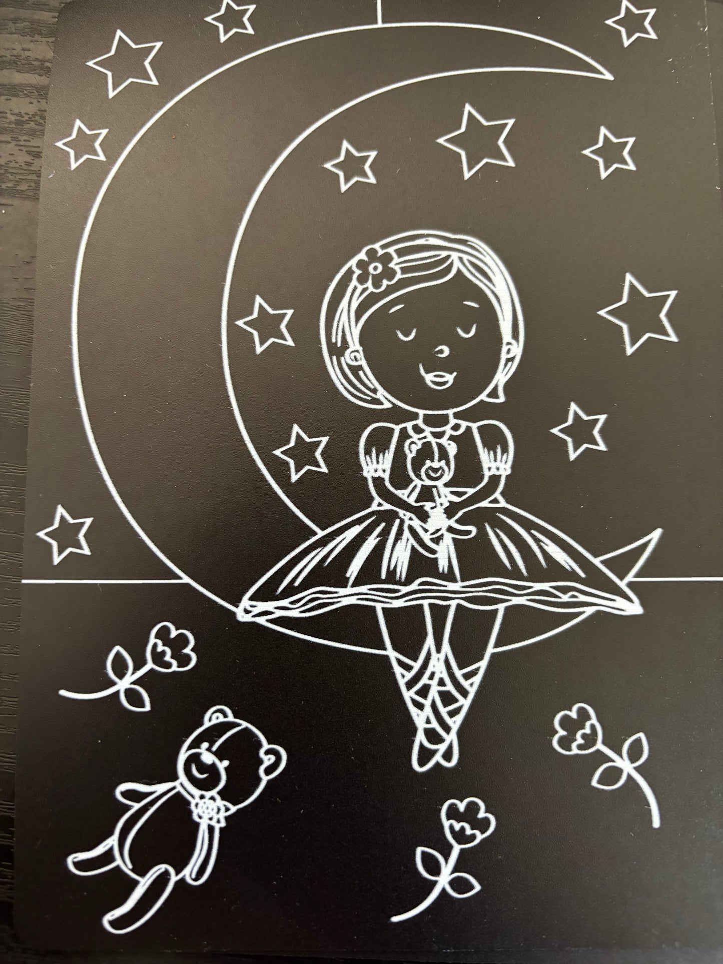 Ballerina Mini Placemat - Imagination Starters