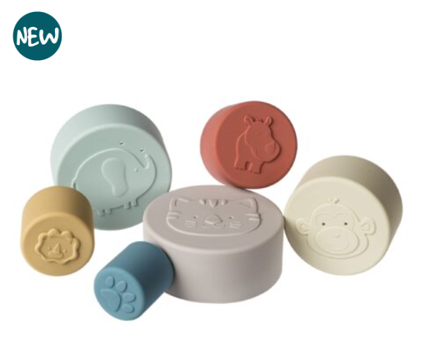 Simply Silicone Stacking Cups