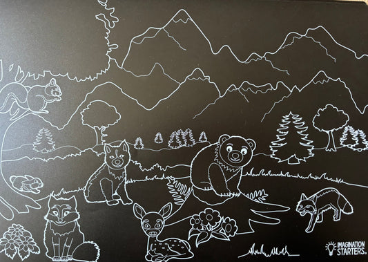 Forest Animals Placemat - Imagination Starters